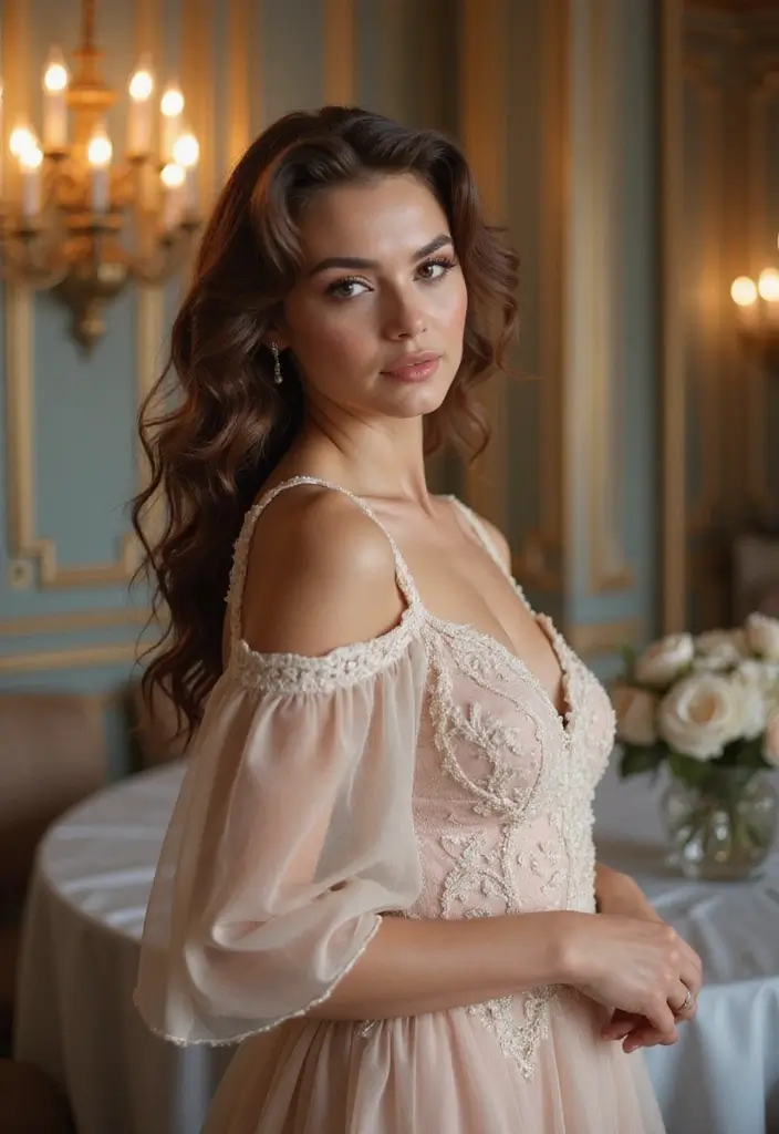 20 Stunning Shoulder Length Hairstyles That Will Transform Your Look Instantly! - 11. Vintage Curls