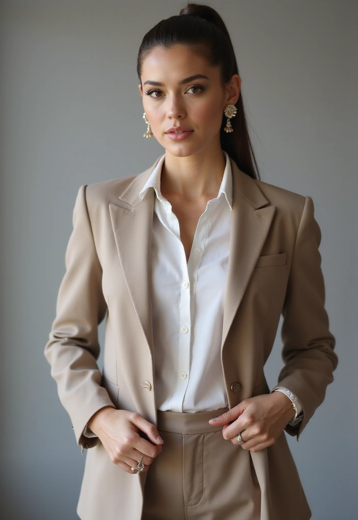 20 Stunning Shoulder Length Hairstyles That Will Transform Your Look Instantly! - 13. Chic Ponytail