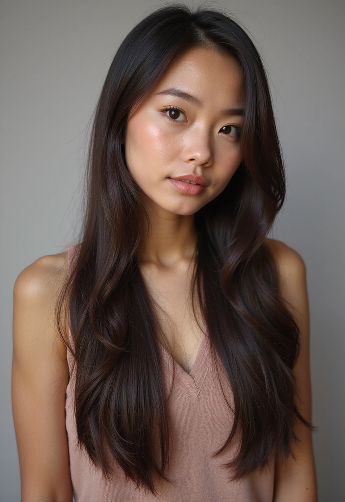 20 Stunning Shoulder Length Hairstyles That Will Transform Your Look Instantly! - 2. Sleek and Straight