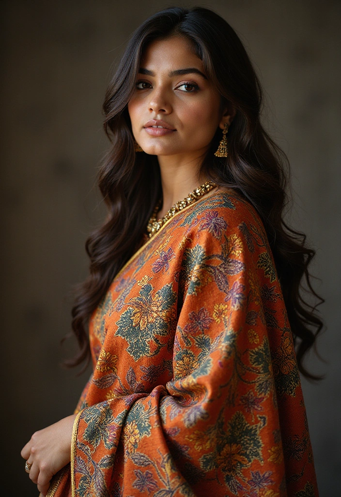 20 Stunning South Indian Bridal Sarees That Will Leave You Breathless! (You Won't Believe #5!) - 11. Dazzling Kalamkari Saree
