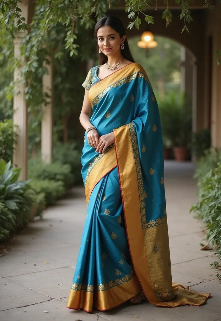 20 Stunning South Indian Bridal Sarees That Will Leave You Breathless! (You Won't Believe #5!) - 4. Luxurious Uppada Saree