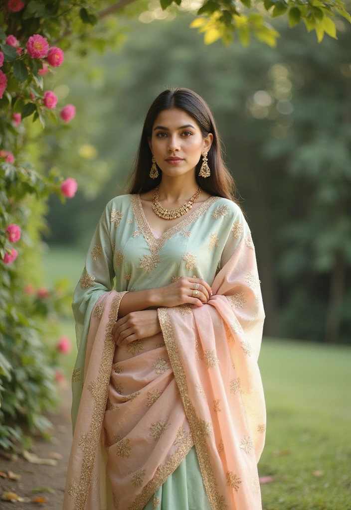 20 Stunning South Indian Bridal Sarees That Will Make You the Star of Your Wedding! - 4. Elegant Chanderi Charm