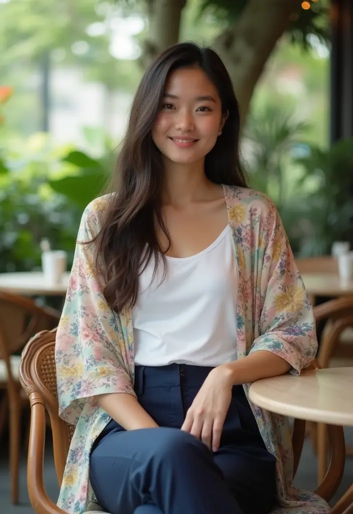 20 Stunning Thailand Outfit Ideas for Your Bangkok Adventure (You Won't Believe #5!) - 9. Lightweight Kimono