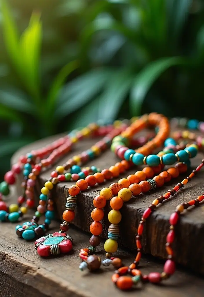 20 Stunning Travel Jewelry Ideas for Women That Will Elevate Your Style on the Go! - 11. Colorful Beaded Necklaces
