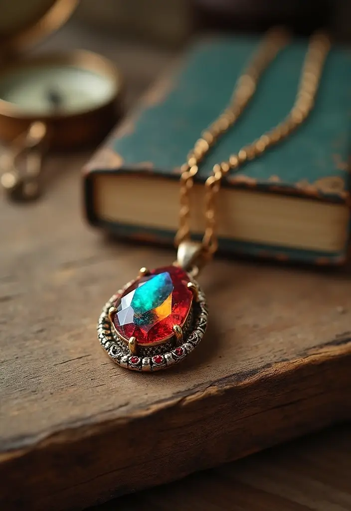 20 Stunning Travel Jewelry Ideas for Women That Will Elevate Your Style on the Go! - 12. Necklace with Local Gems