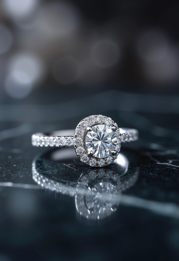 20 Stunning Wedding Jewelry Pieces That Will Make You Say 'I Do!' - 11. Radiant Halo Rings