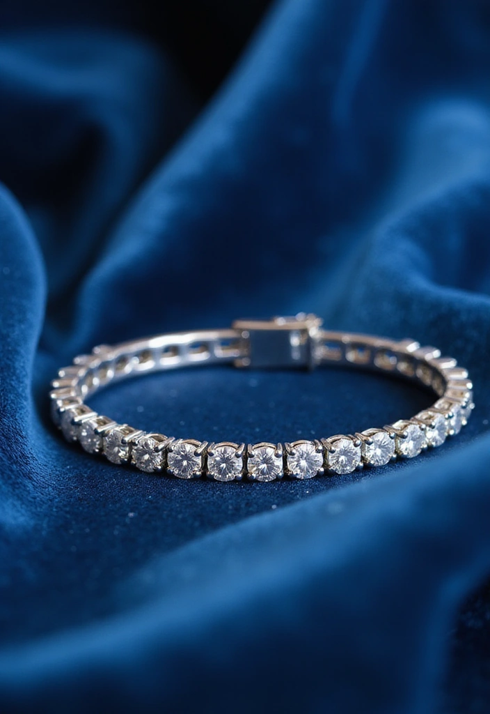 20 Stunning Wedding Jewelry Pieces That Will Make You Say 'I Do!' - 15. Classic Tennis Bracelets