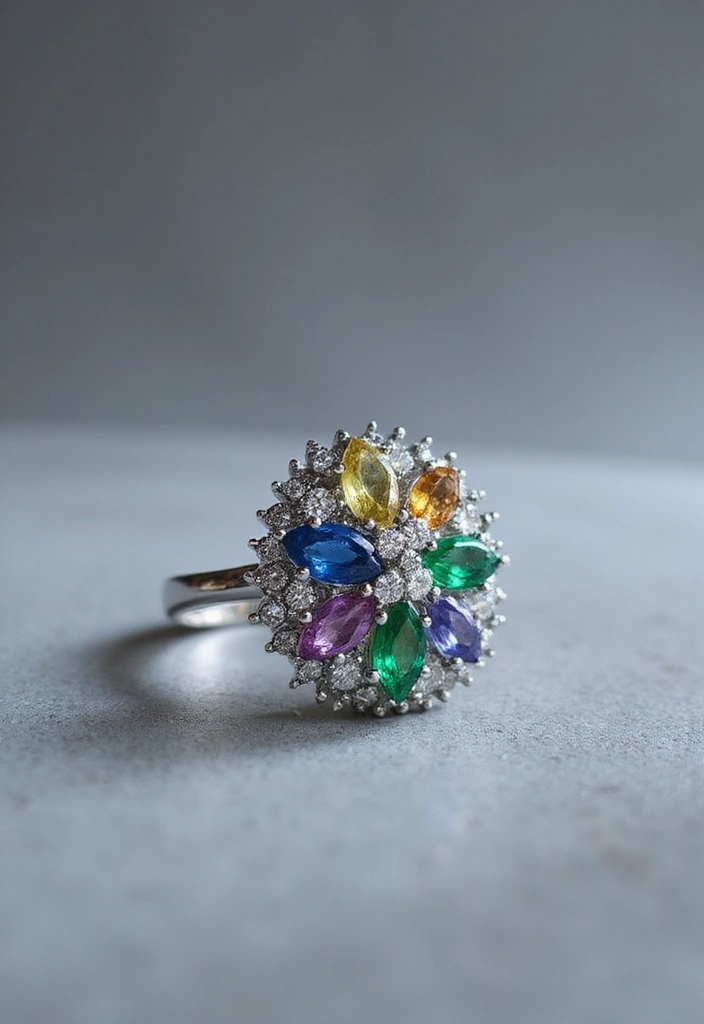 20 Stunning Wedding Jewelry Pieces That Will Make You Say 'I Do!' - 17. Radiant Cluster Rings