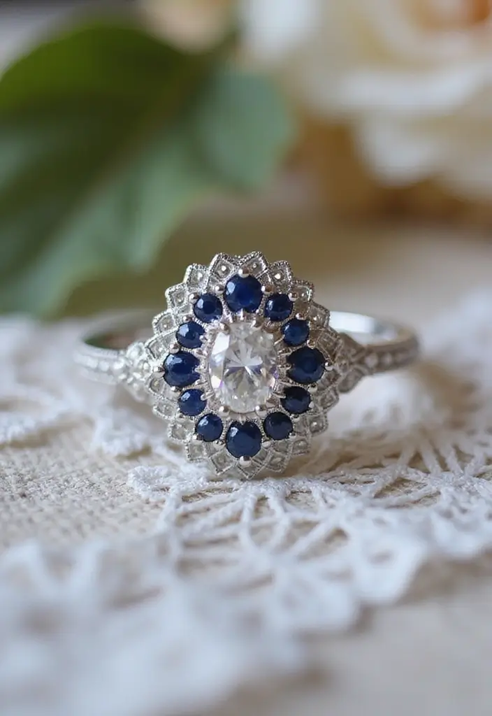 20 Stunning Wedding Jewelry Pieces That Will Make You Say 'I Do!' - 2. Vintage-Inspired Art Deco Rings