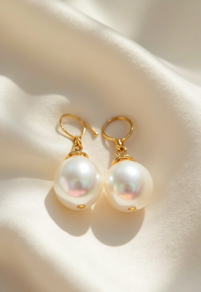 20 Stunning Wedding Jewelry Pieces That Will Make You Say 'I Do!' - 9. Pearl Drop Earrings