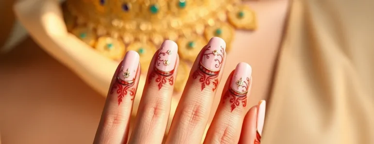 20 Stunning Wedding Nail Art Designs for the Modern Indian Bride (Prepare to Be Amazed!)