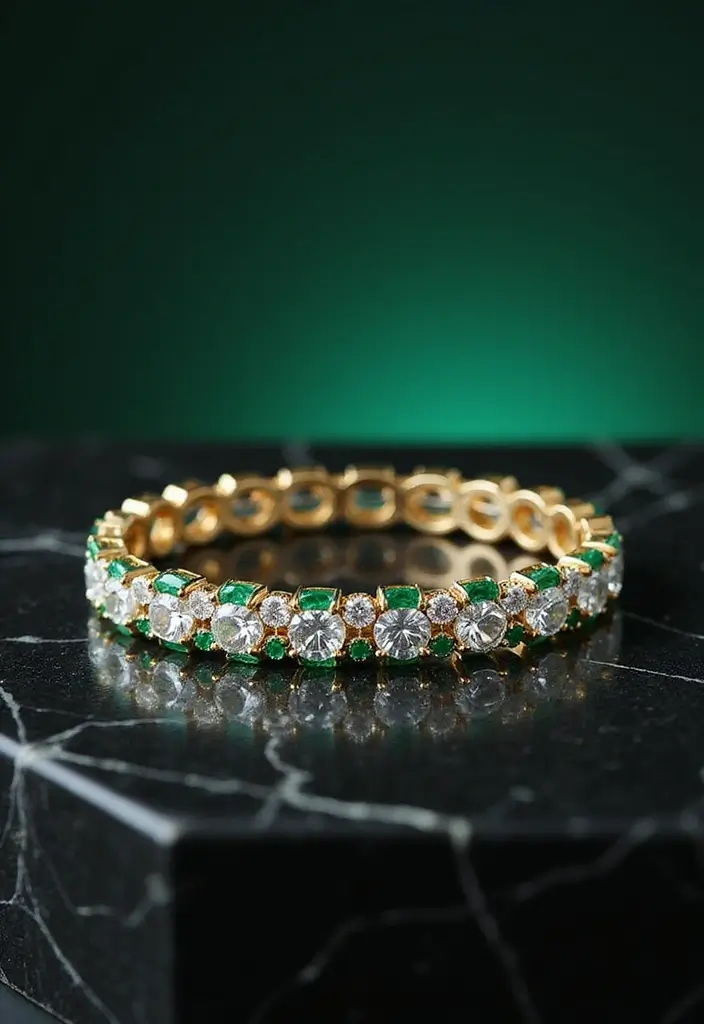 25 Fancy Jewellery Designs That'll Make You the Center of Attention! - 10. Luxe Tennis Bracelets