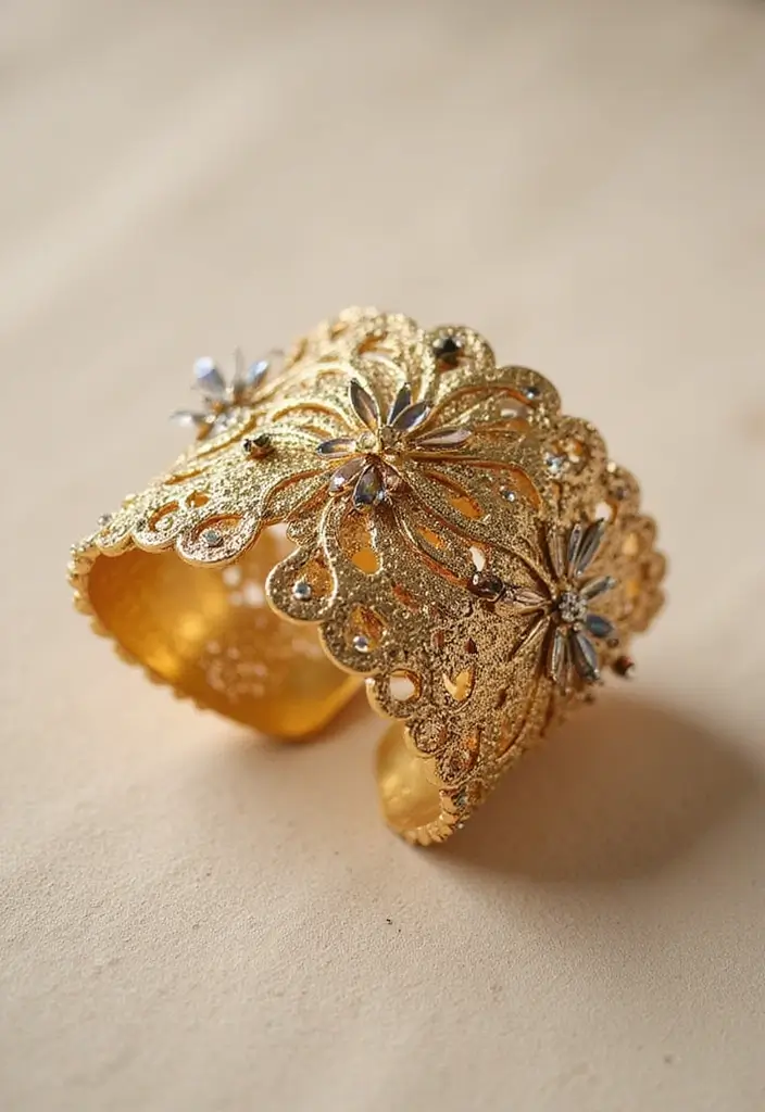 25 Fancy Jewellery Designs That'll Make You the Center of Attention! - 18. Artistic Arm Cuffs