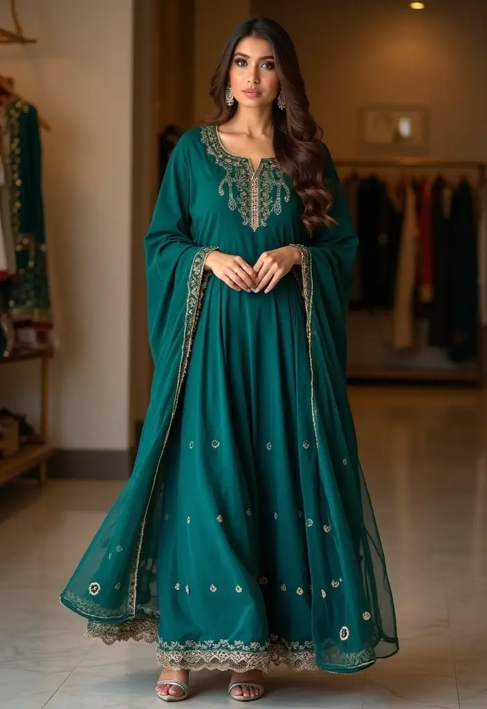 25 Trendy Kurtas Sets for Women That Elevate Everyday Ethnic Wear - 2. Desi Chic: The Anarkali Set