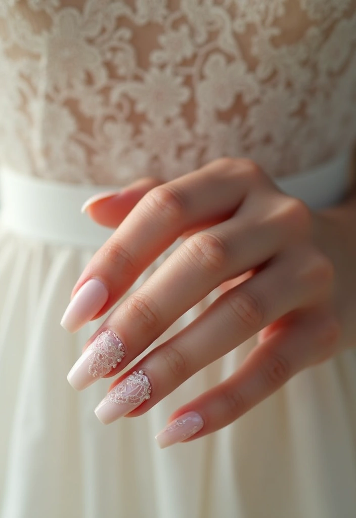 30 Stunning Indian Wedding Nail Art Designs Every Bride Needs to See! - 14. Vintage Charm