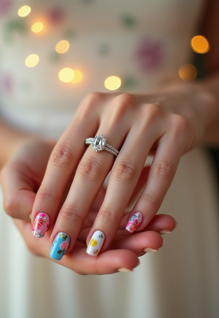 30 Stunning Indian Wedding Nail Art Designs Every Bride Needs to See! - 15. Fun and Quirky