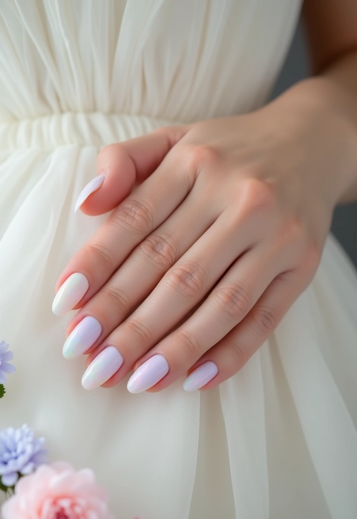 30 Stunning Indian Wedding Nail Art Designs Every Bride Needs to See! - 26. Ethereal Glaze