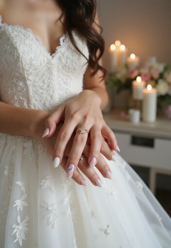 30 Stunning Indian Wedding Nail Art Designs Every Bride Needs to See! - 29. Custom Art Designs