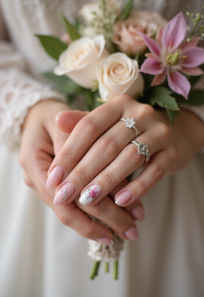 30 Stunning Indian Wedding Nail Art Designs Every Bride Needs to See! - 30. Seasonal Color Play
