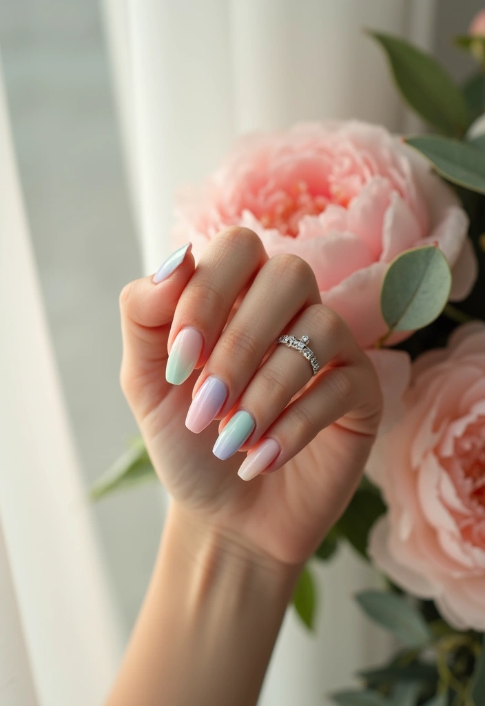 30 Stunning Indian Wedding Nail Art Designs Every Bride Needs to See! - 4. Pastel Dreams