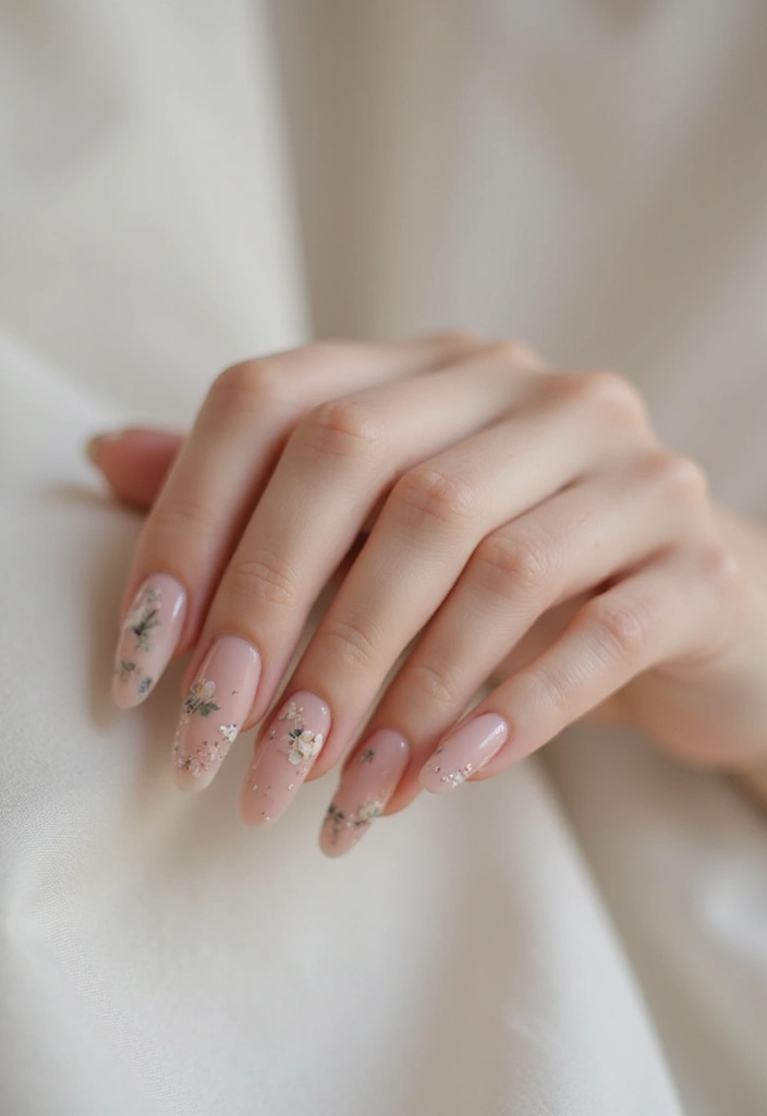 30 Stunning Indian Wedding Nail Art Designs Every Bride Needs to See! - 8. Minimalist Chic