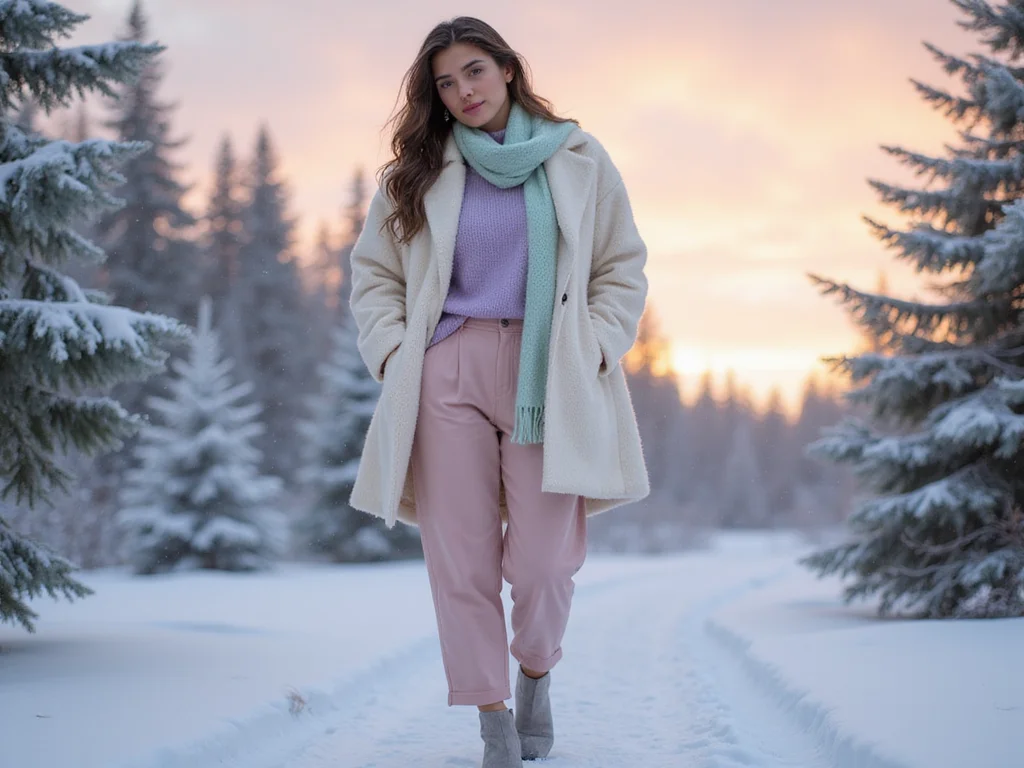 100 Color Combinations for Winter Fashion (with HEX Codes) - Muted Pastels