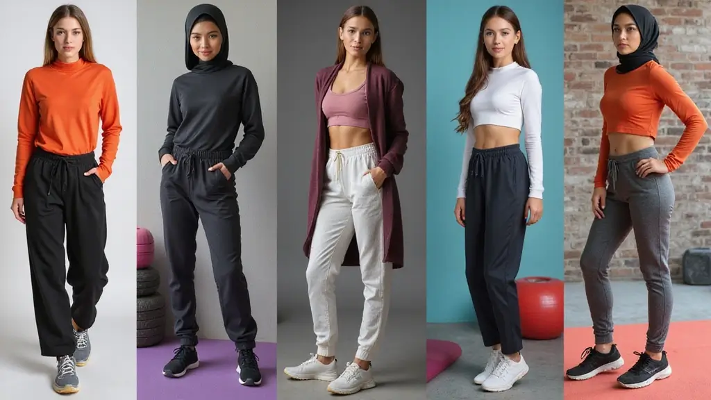 18 Modest Gym Outfits for Women That'll Make You Want to Work Out (You'll Love #7!) - Gleam Gather