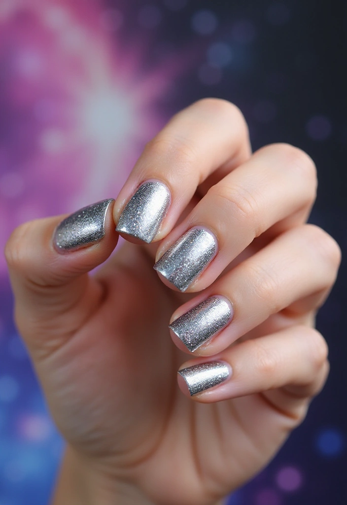18 Stunning Chrome Nail Inspo Ideas That Will Make You Want to Try Them All! - 18. DIY Chrome Nail Art
