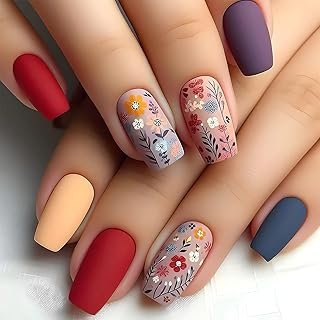 18 Unique Nail Art Designs That Will Make You the Star of the Show (Check Out #9!) - 14. Colorful Strokes