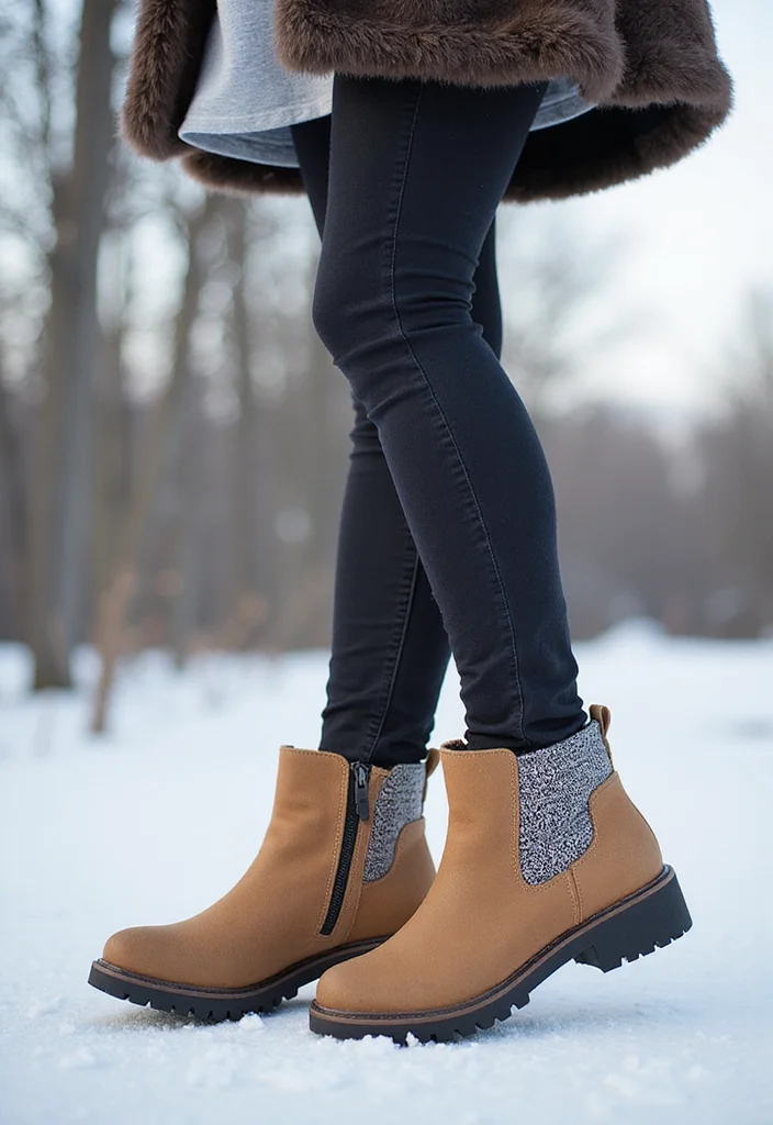 19 Trendy Winter Boots That Are a Must-Have for Your Winter Wardrobe! - 1. Chunky Sole Booties