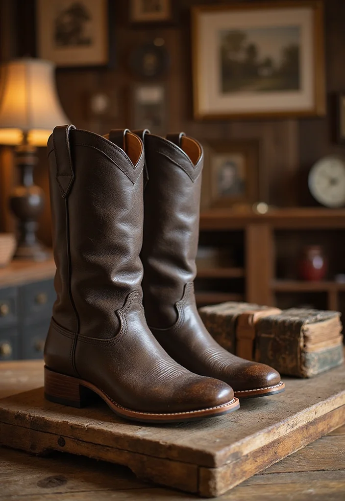 19 Trendy Winter Boots That Are a Must-Have for Your Winter Wardrobe! - 11. Vintage-Inspired Boots