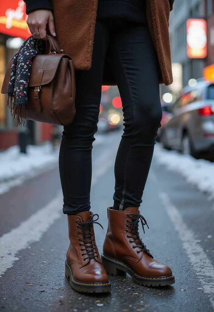 19 Trendy Winter Boots That Are a Must-Have for Your Winter Wardrobe! - 7. Combat Boots