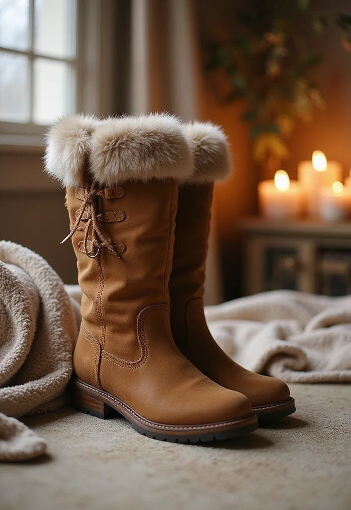 19 Trendy Winter Boots That Are a Must-Have for Your Winter Wardrobe! - 8. Faux Fur-Lined Boots