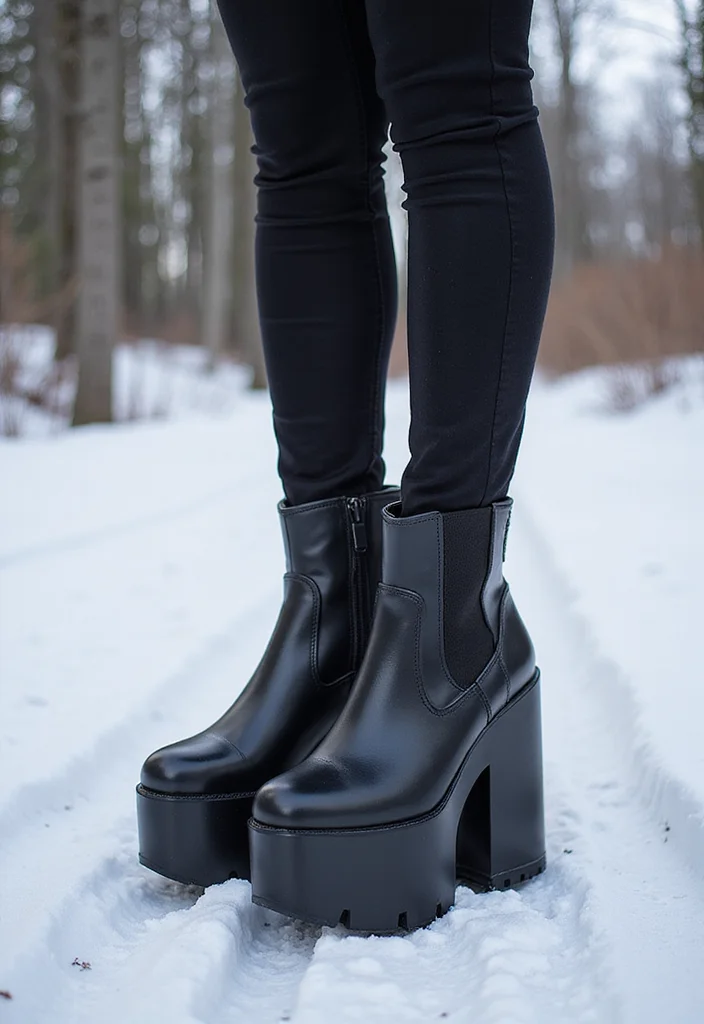 19 Trendy Winter Boots That Are a Must-Have for Your Winter Wardrobe! - 9. Platform Boots