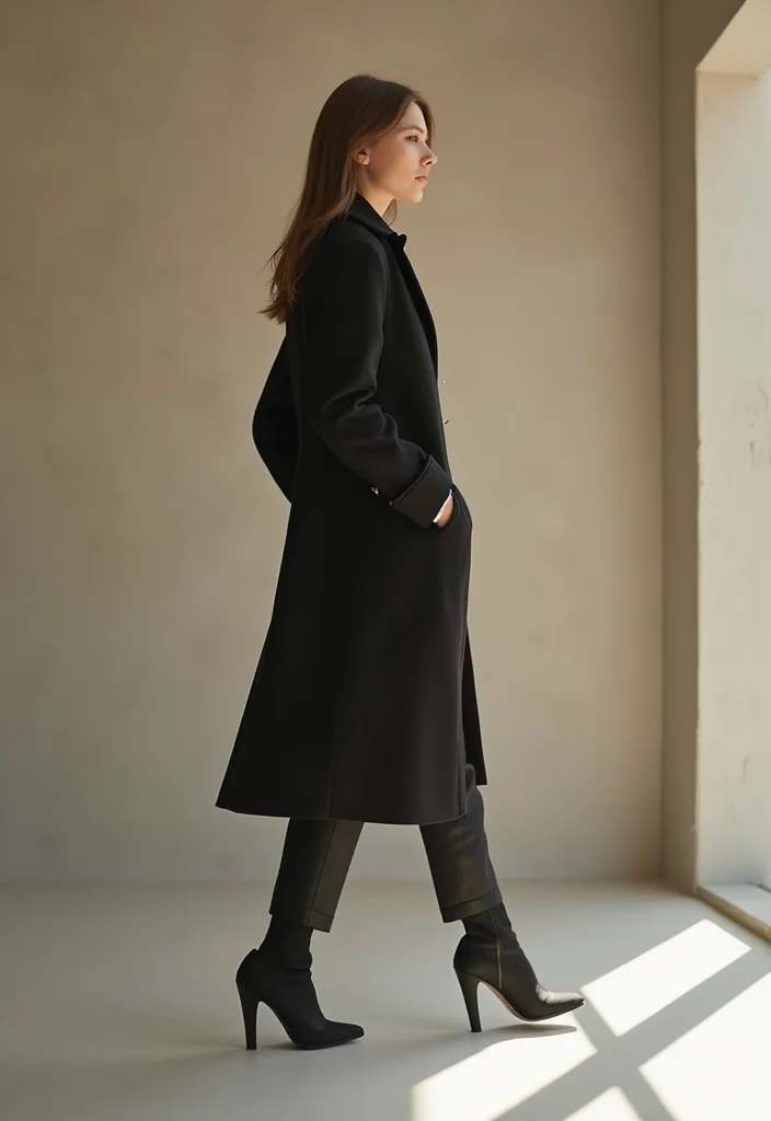 20 Easy Casual Winter Fashion Outfits for Those Who Want to Look Good with Minimal Effort! - 19. Minimalist Approach