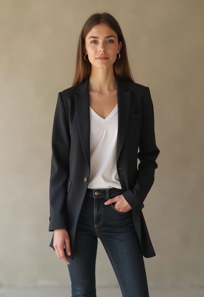 20 Interview Outfits That Will Land You the Job (You Won't Believe #5!) - 4. Smart Casual Blazer and Jeans