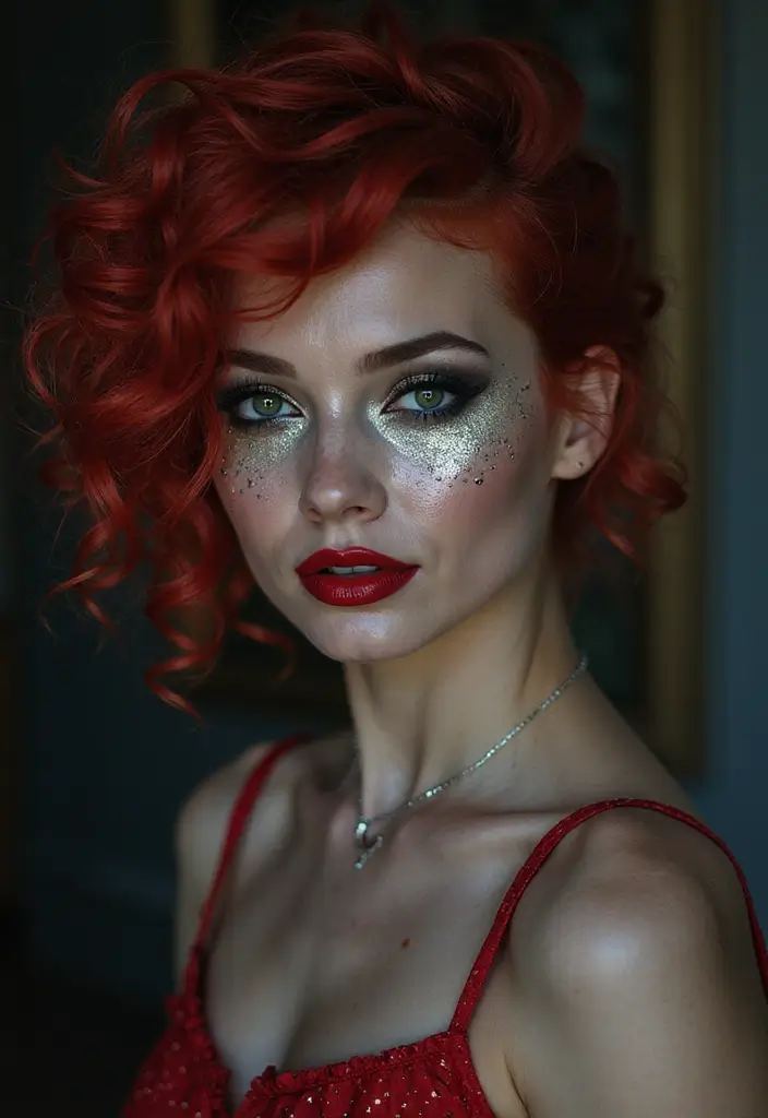 20 Mind-Blowing Clown Makeup Looks That'll Make You the Star of Every Party! - 16. Glam Clown