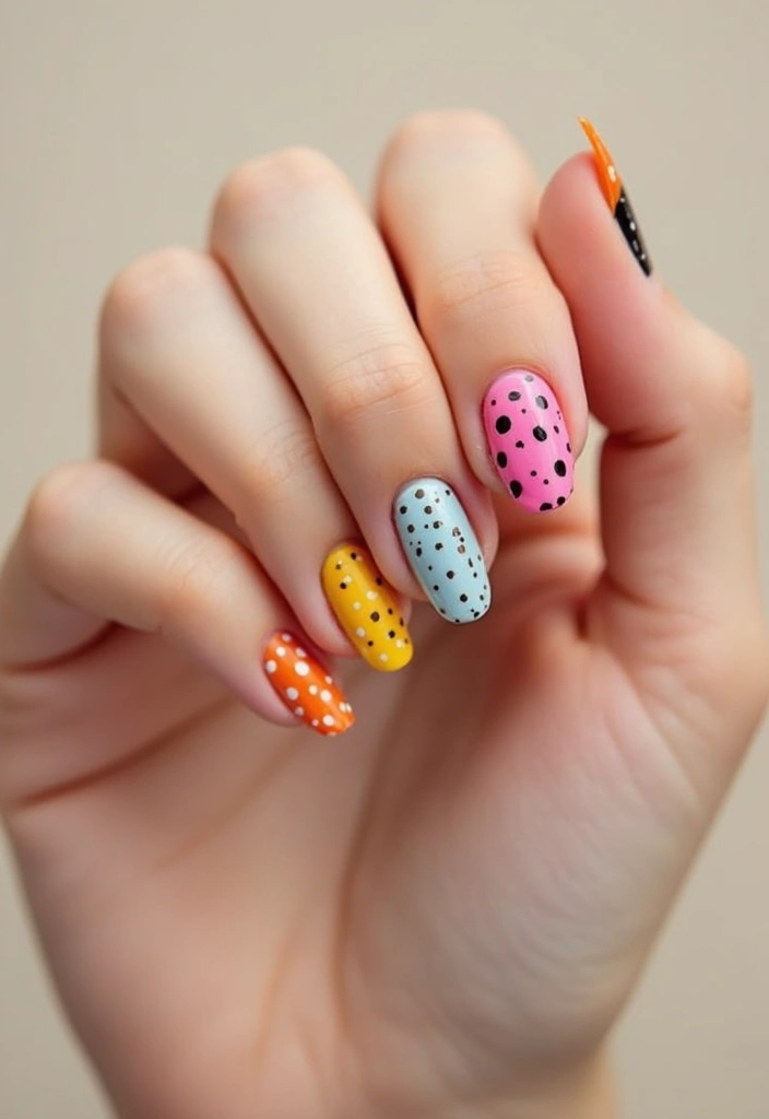 20 Stunning Nail Art Ideas So Easy, Even Beginners Can Master Them! - 1. Classic Polka Dots