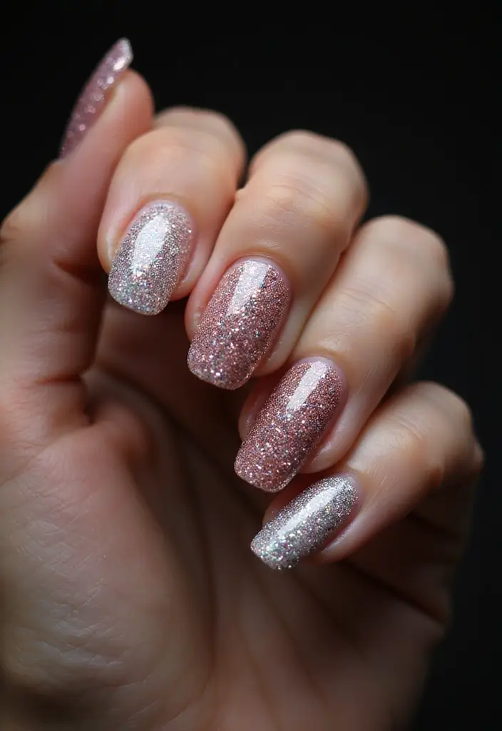 20 Stunning Nail Art Ideas So Easy, Even Beginners Can Master Them! - 3. Glitter Glam