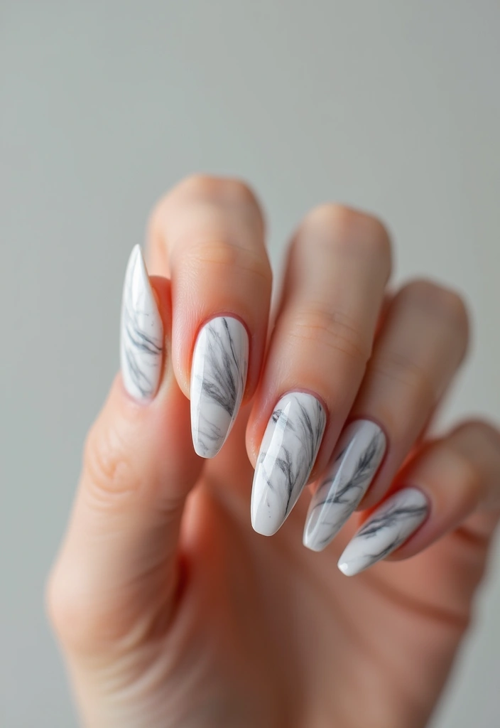 20 Stunning Nail Art Ideas So Easy, Even Beginners Can Master Them! - 4. Marble Nails