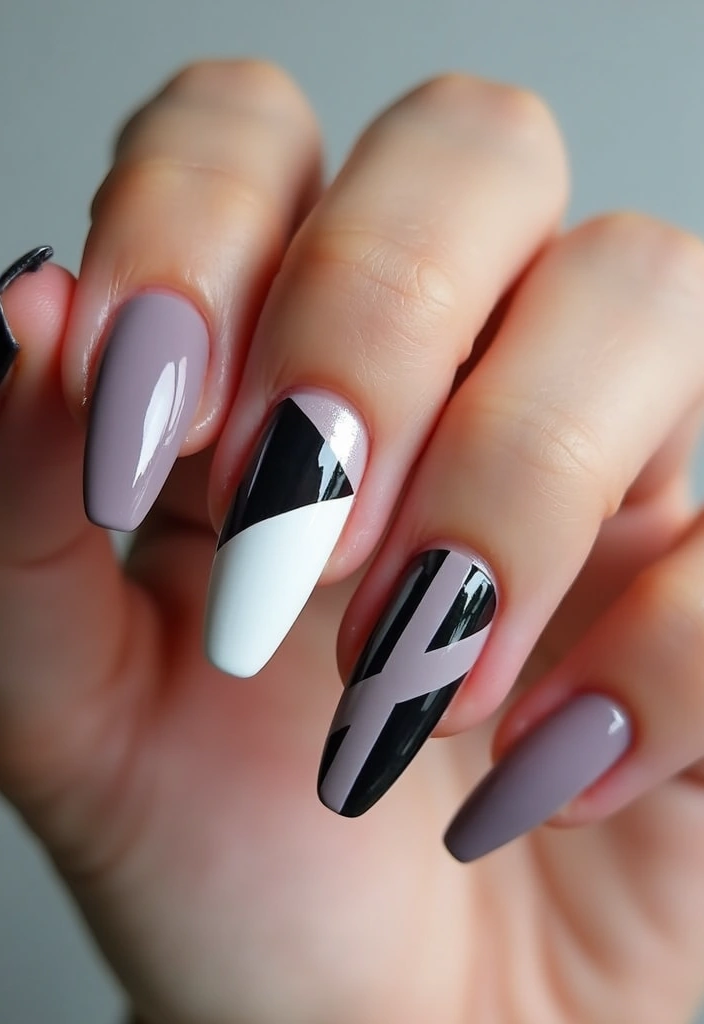 20 Stunning Nail Art Ideas So Easy, Even Beginners Can Master Them! - 6. Geometric Designs