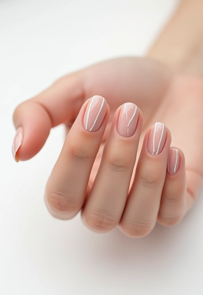 20 Stunning Nail Art Ideas So Easy, Even Beginners Can Master Them! - 7. Minimalist Lines