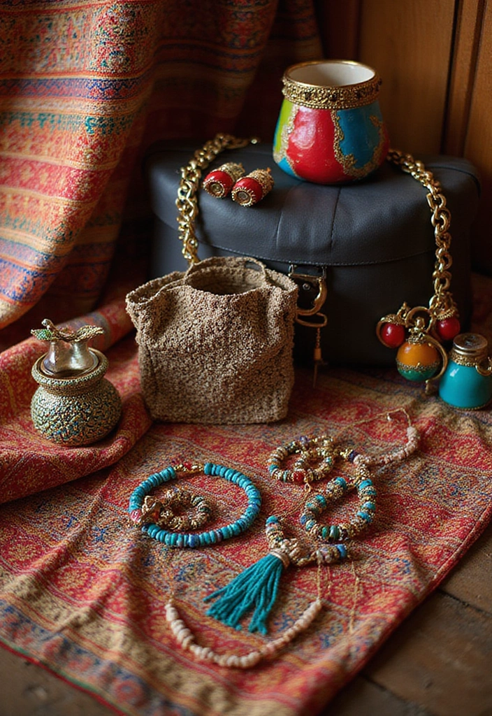 20 Stunning Vacation Outfit Ideas for Thailand That Will Turn Heads! - 17. Eye-Catching Accessories