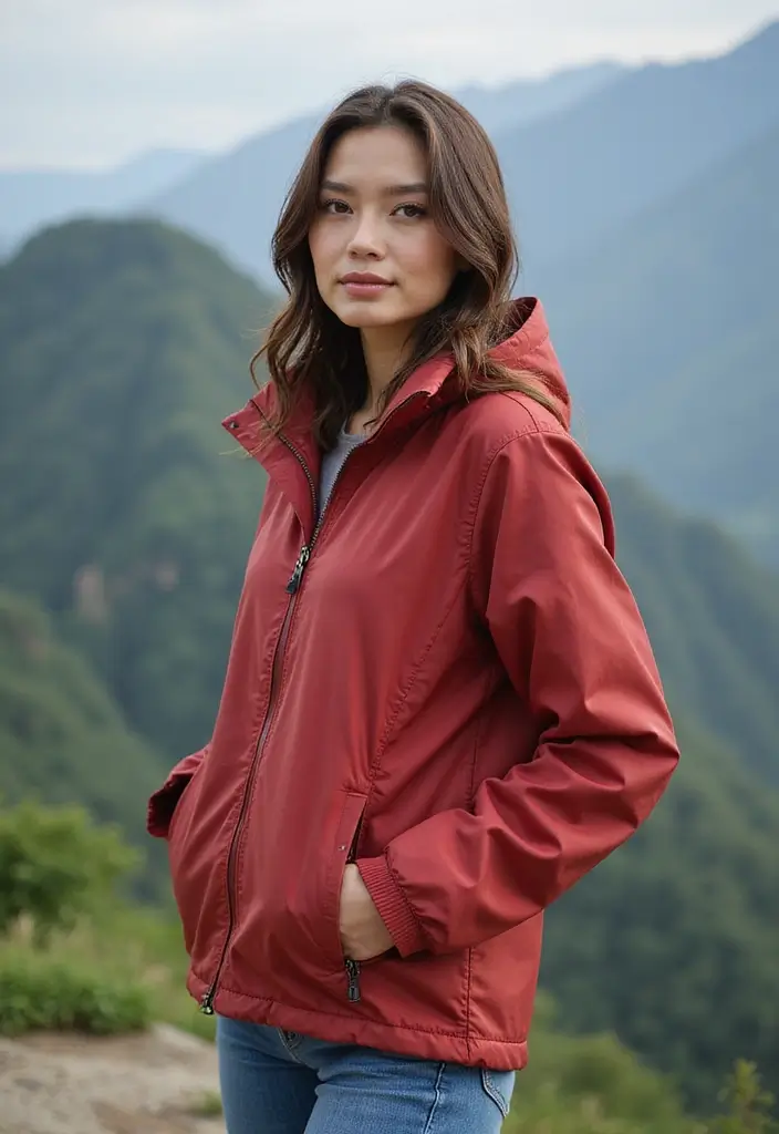 20 Stunning Vacation Outfit Ideas for Thailand That Will Turn Heads! - 19. Essential Lightweight Jacket