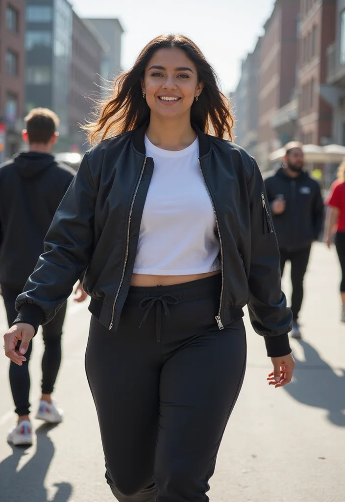 20 Trendy Plus Size Styles to Elevate Your Everyday Look! - 10. Sporty Chic