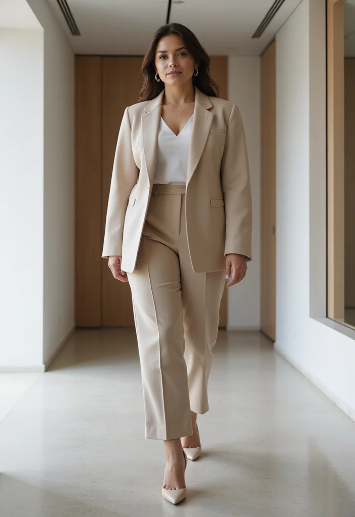 20 Trendy Plus Size Styles to Elevate Your Everyday Look! - 19. Minimalist Chic