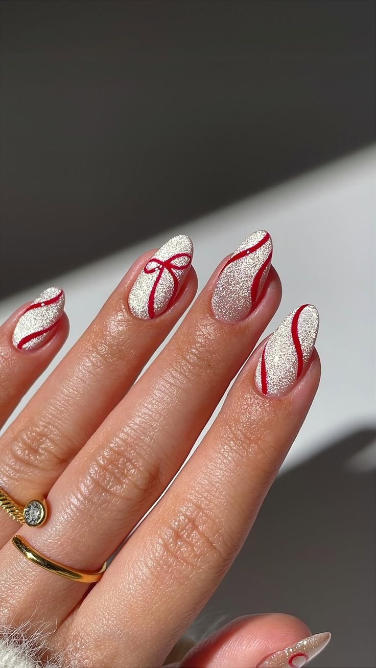 21 Unique Nail Art Inspirations for 2025 That Will Wow Your Friends! - Sparkling Red Ribbons