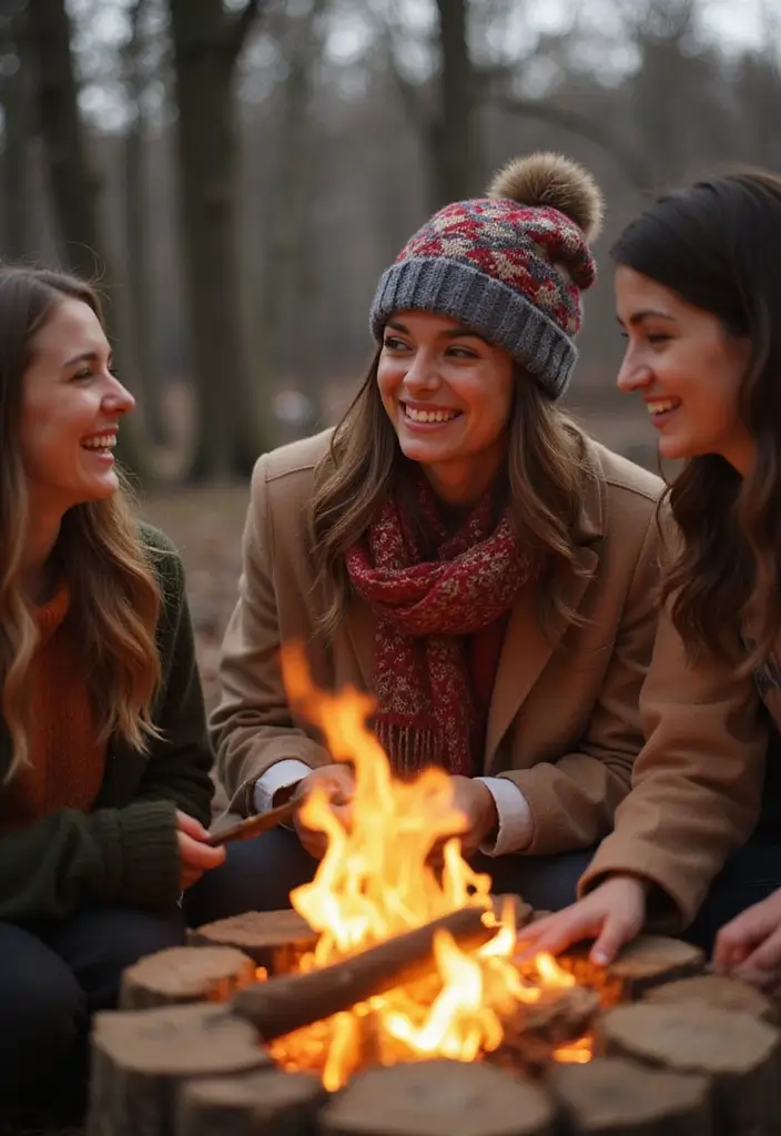 22 Festive Christmas Clothes Ideas for Women That Are Perfectly Casual and Chic! - 15. Knit Beanies