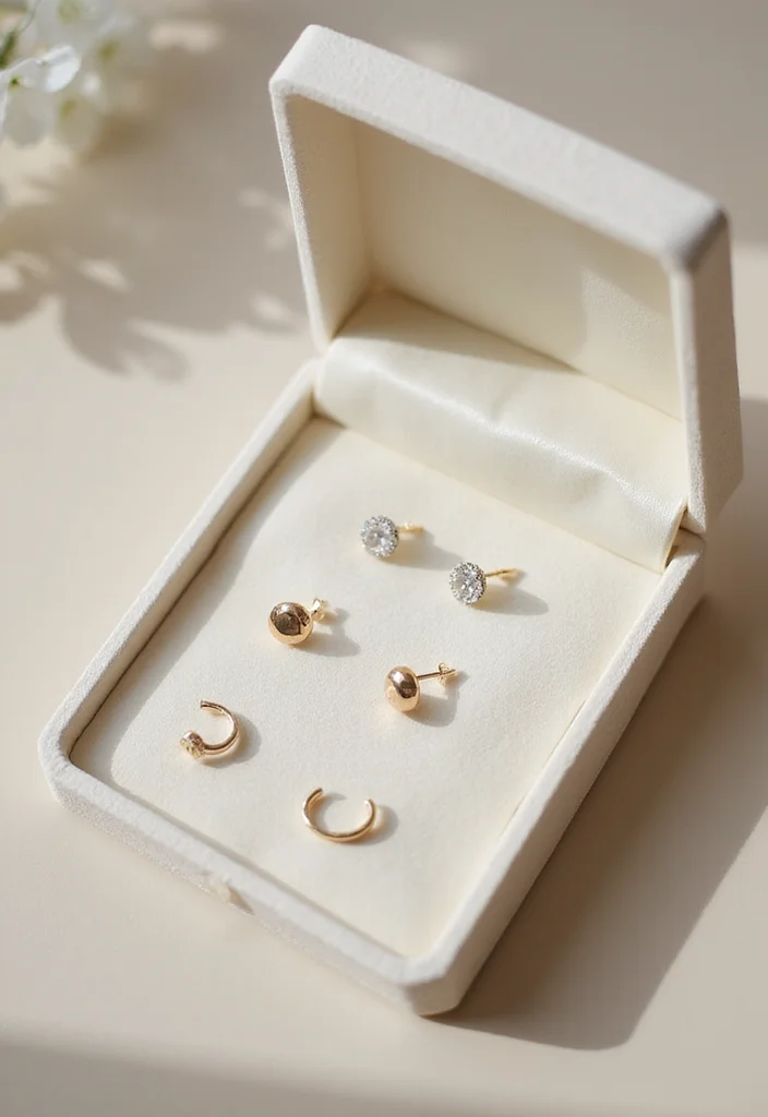 24 Essential Luxury Women Fashion Accessories Every Woman Needs in Her Closet! - 22. Minimalist Studs