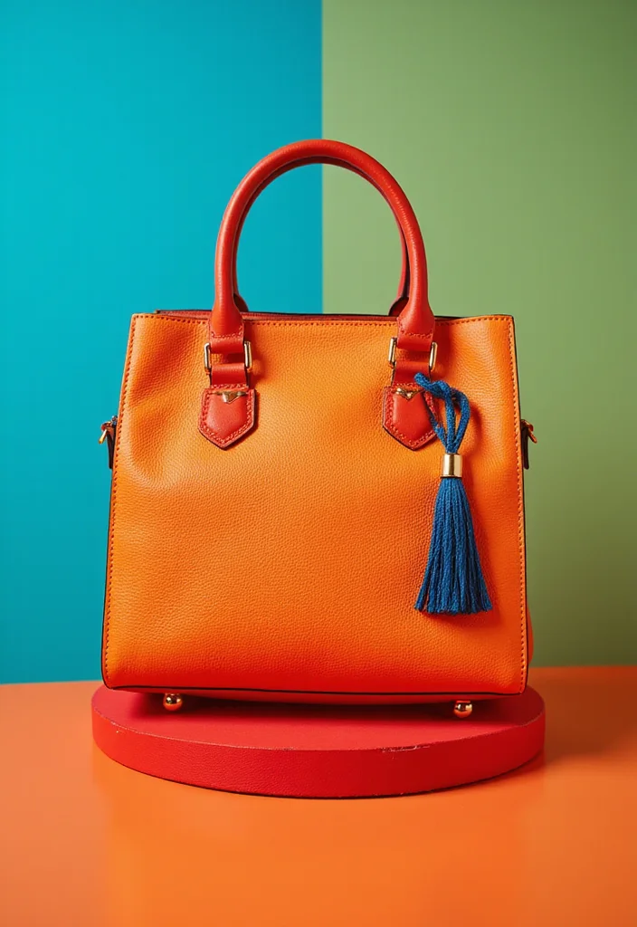 24 Essential Luxury Women Fashion Accessories Every Woman Needs in Her Closet! - 23. Bold Colorful Handbag